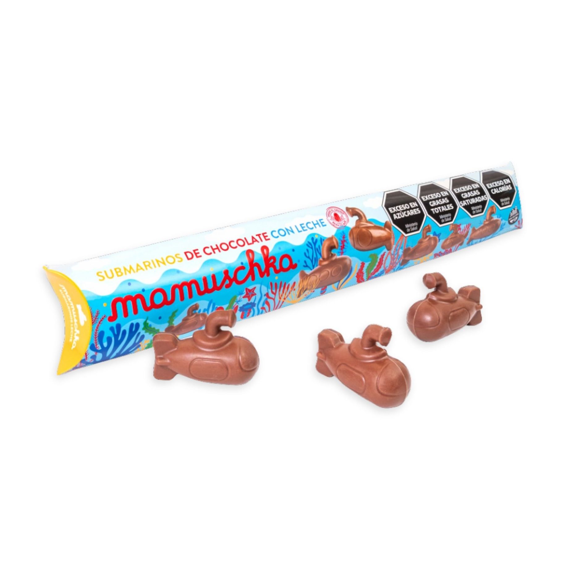 Caja de Submarinos de Chocolate Leche