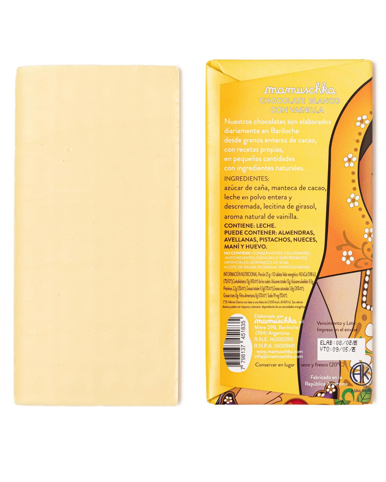 Tableta Puro Chocolate Blanco