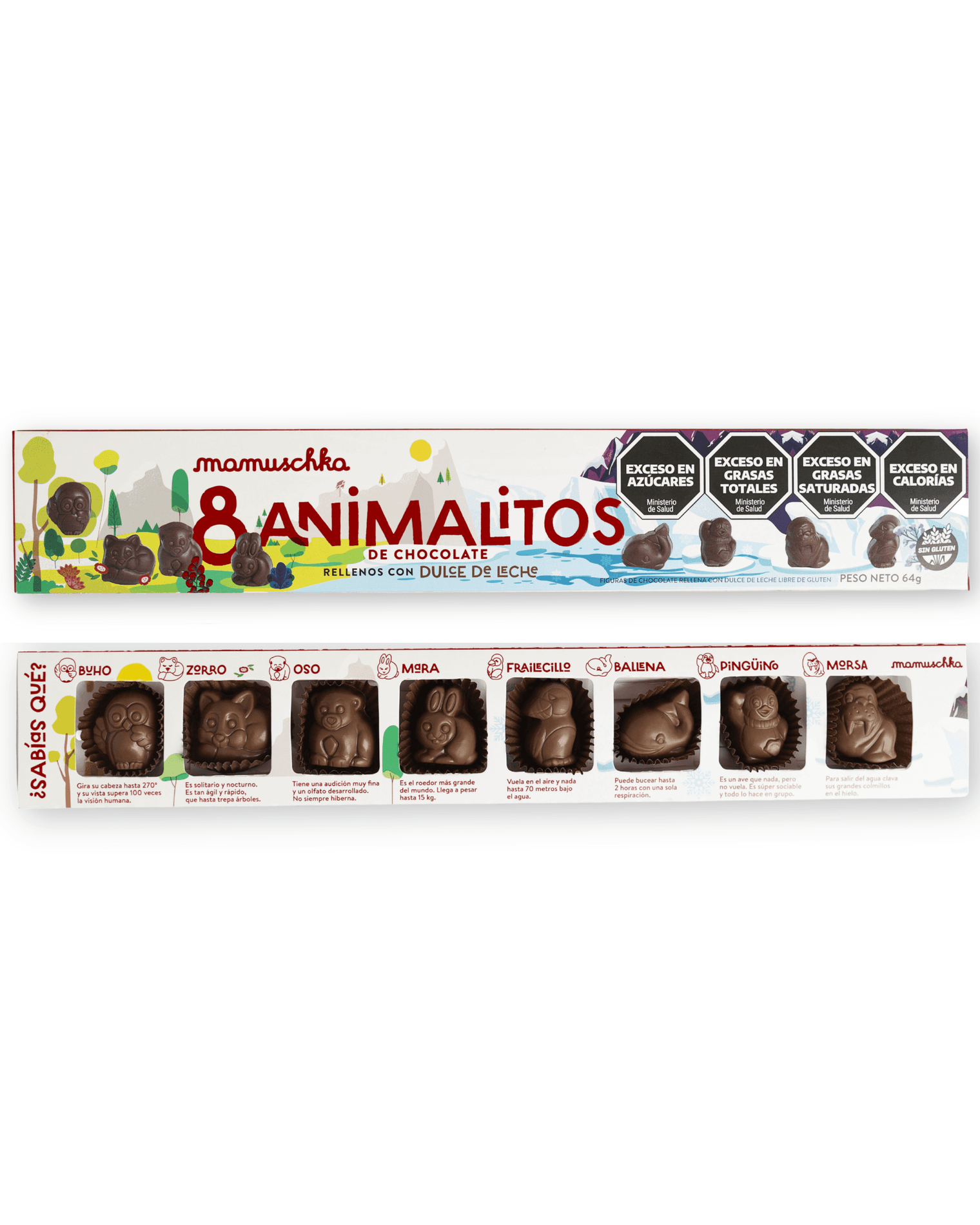 Caja de 8 Animalitos