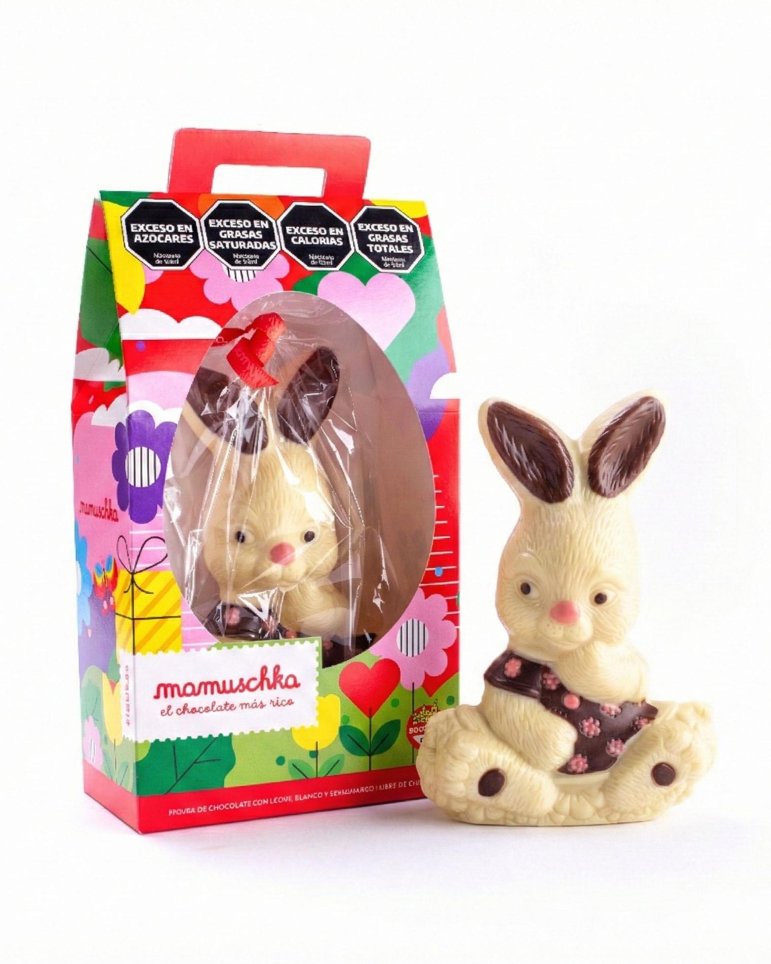 Coneja Grande Chocolate Blanco