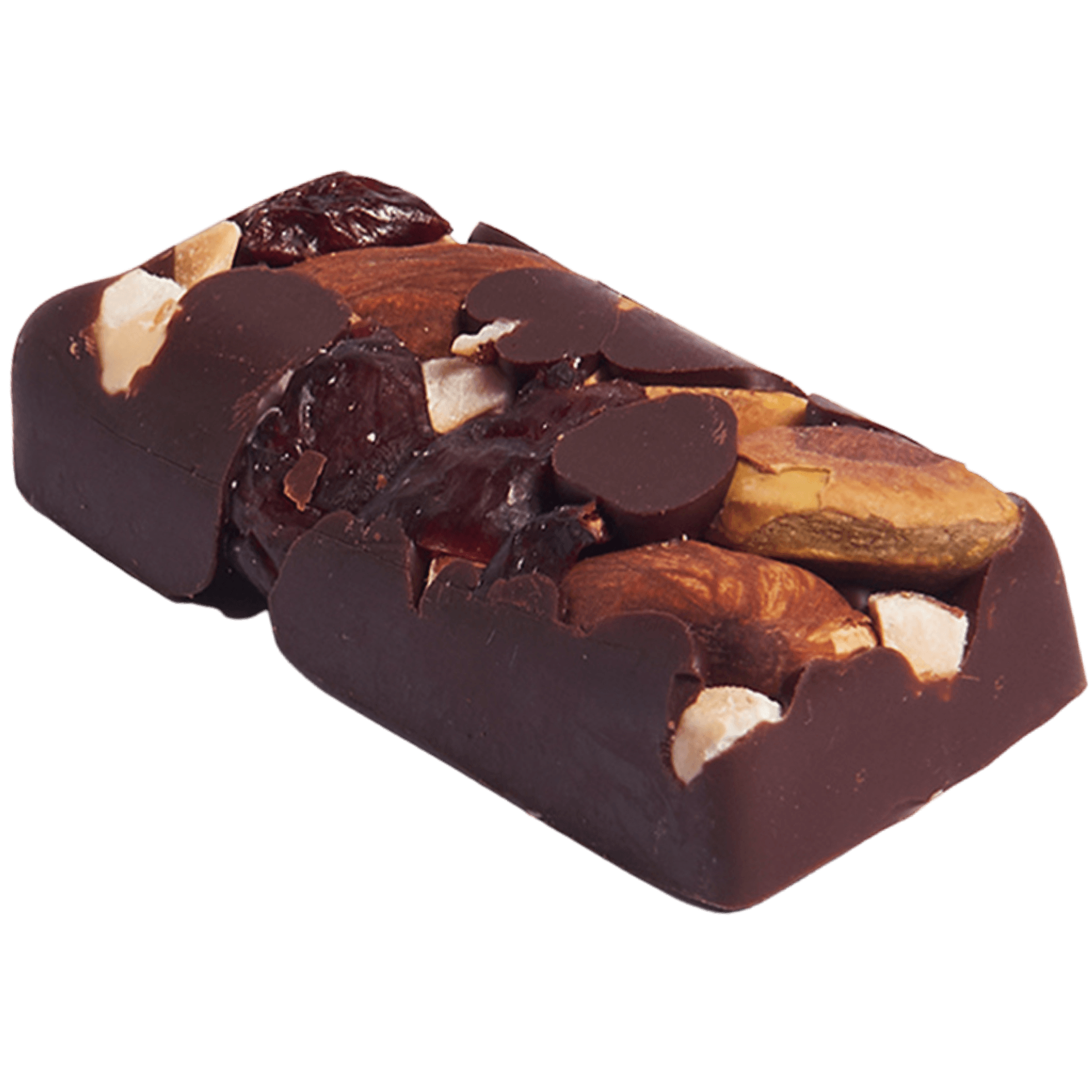 Frutos secos y chocolate 70% cacao