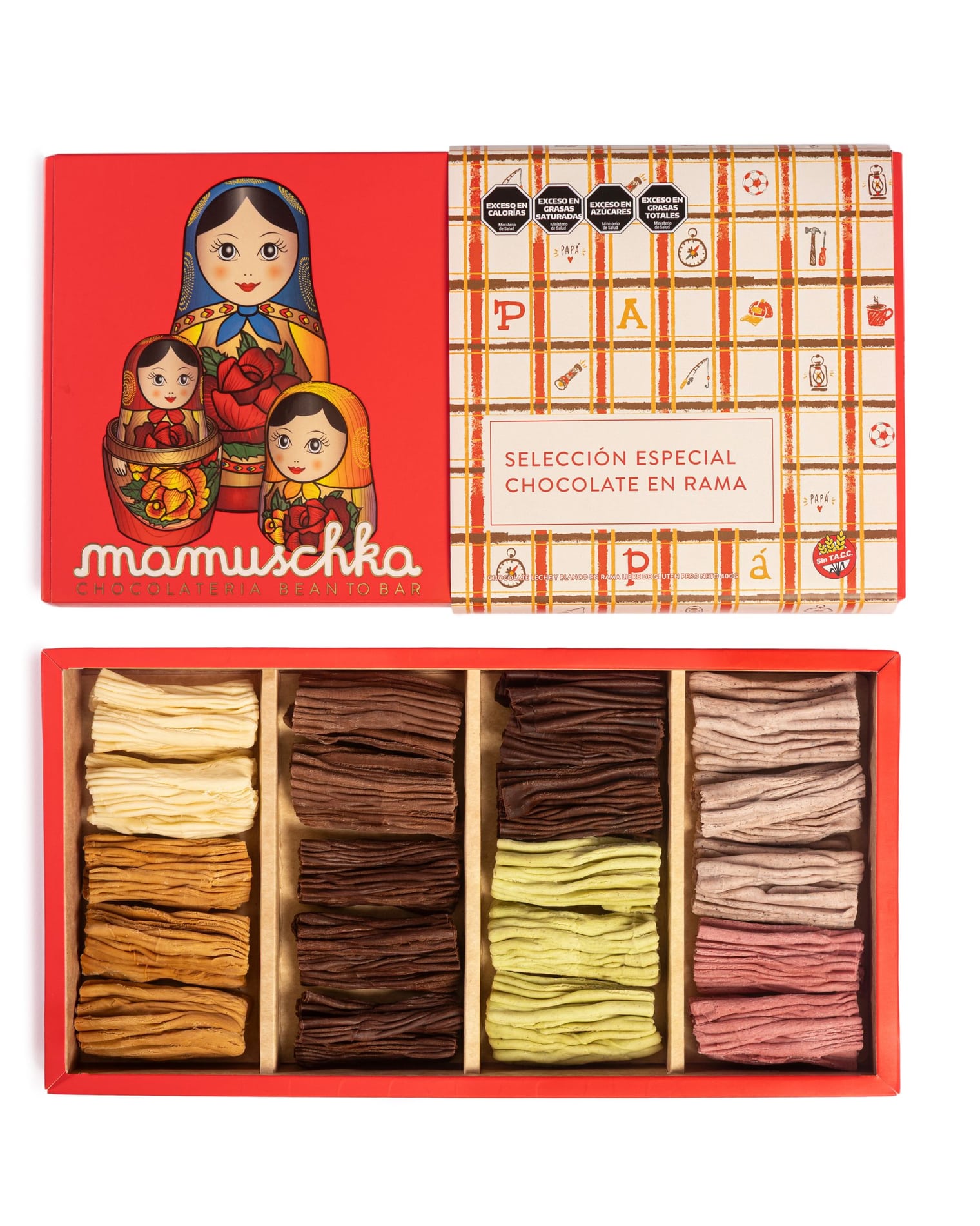 Caja Chocolate en Rama Especial DDP 400g