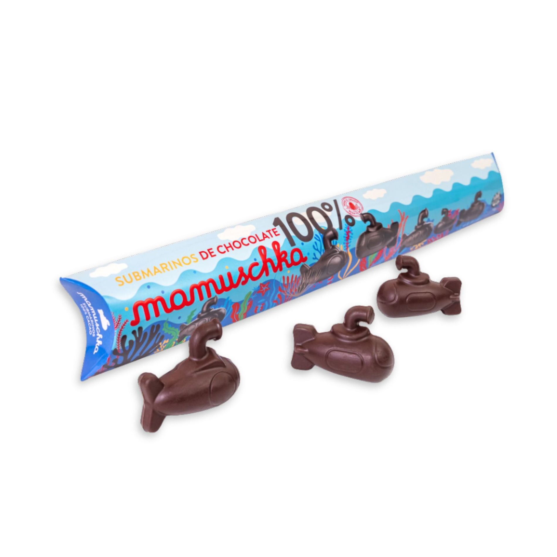 Caja de Submarinos 100% Cacao
