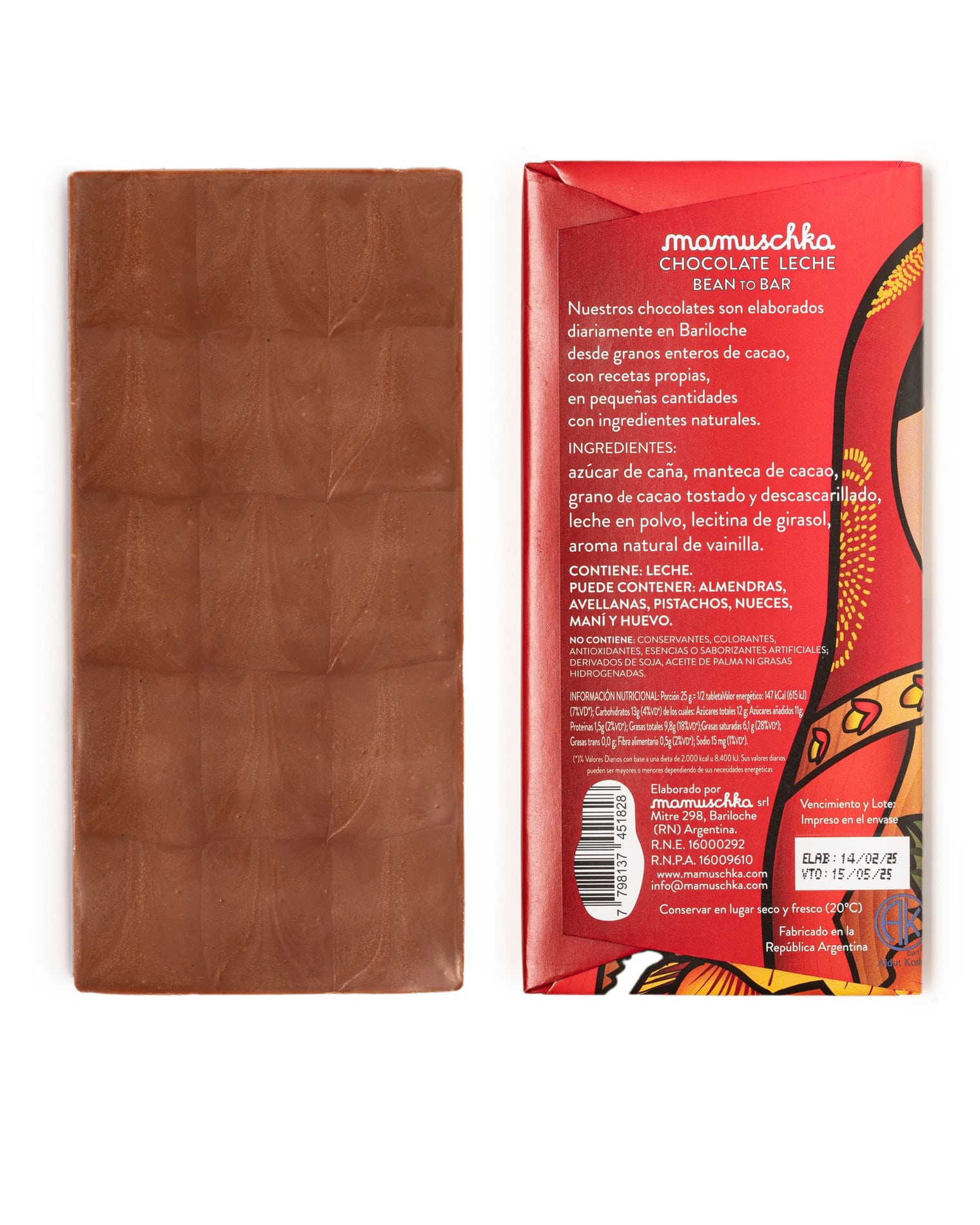 Tableta Puro Chocolate con Leche