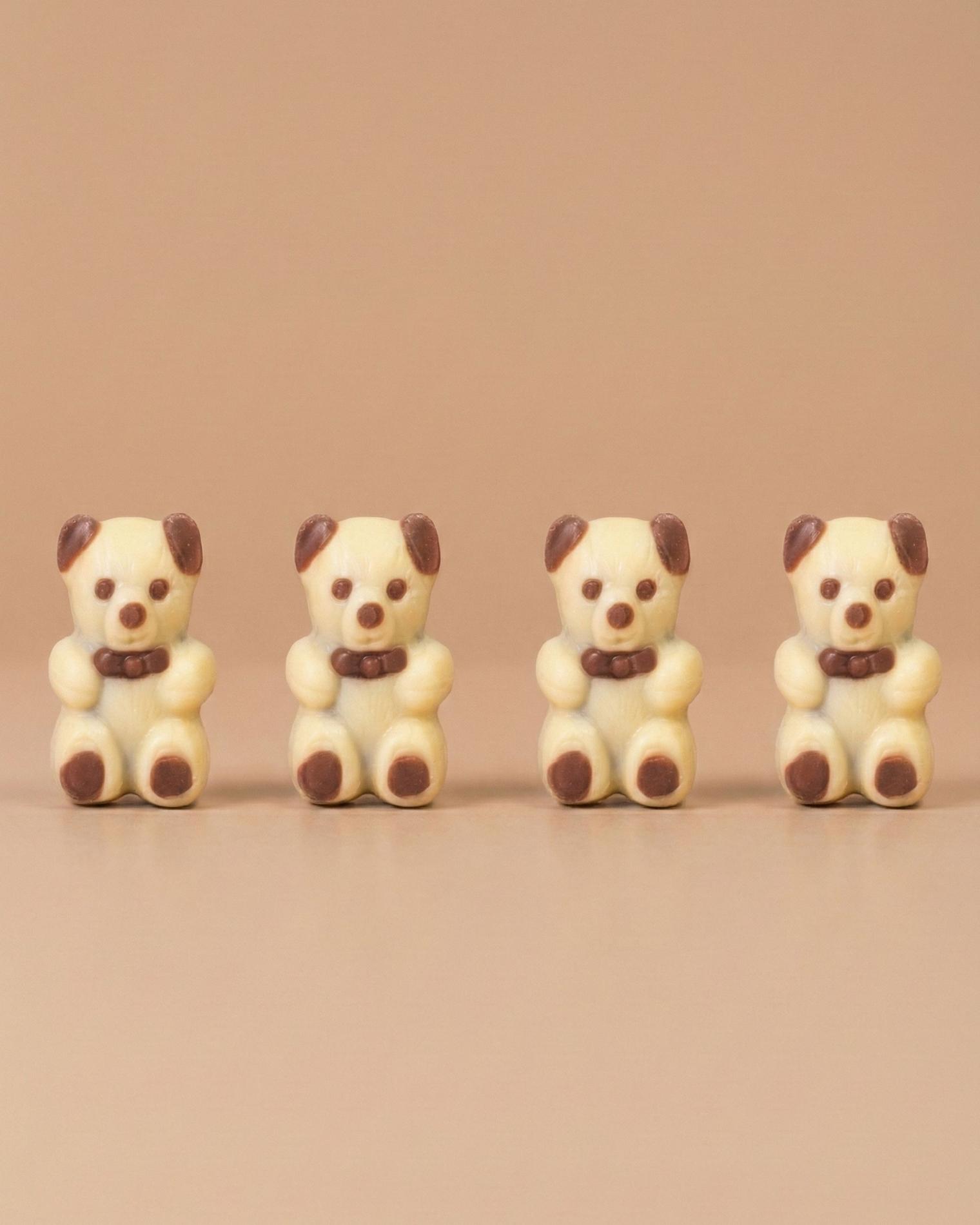 Caja de 6 ositos dulce de leche, frambuesa y pistacho