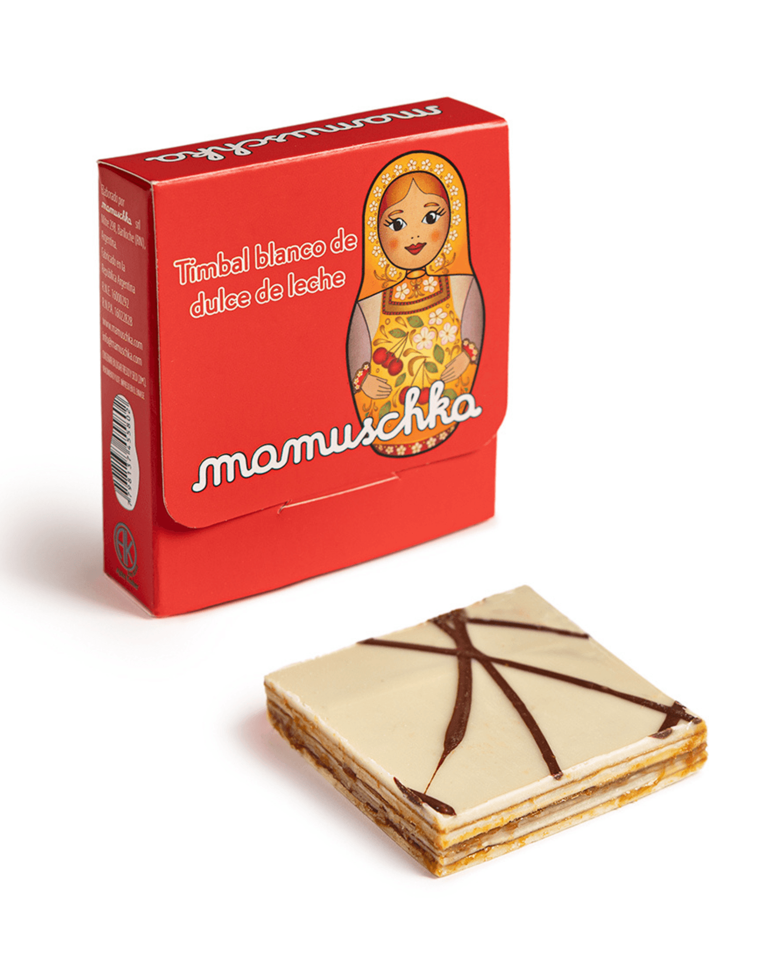 Timbal Chocolate Blanco en cajita