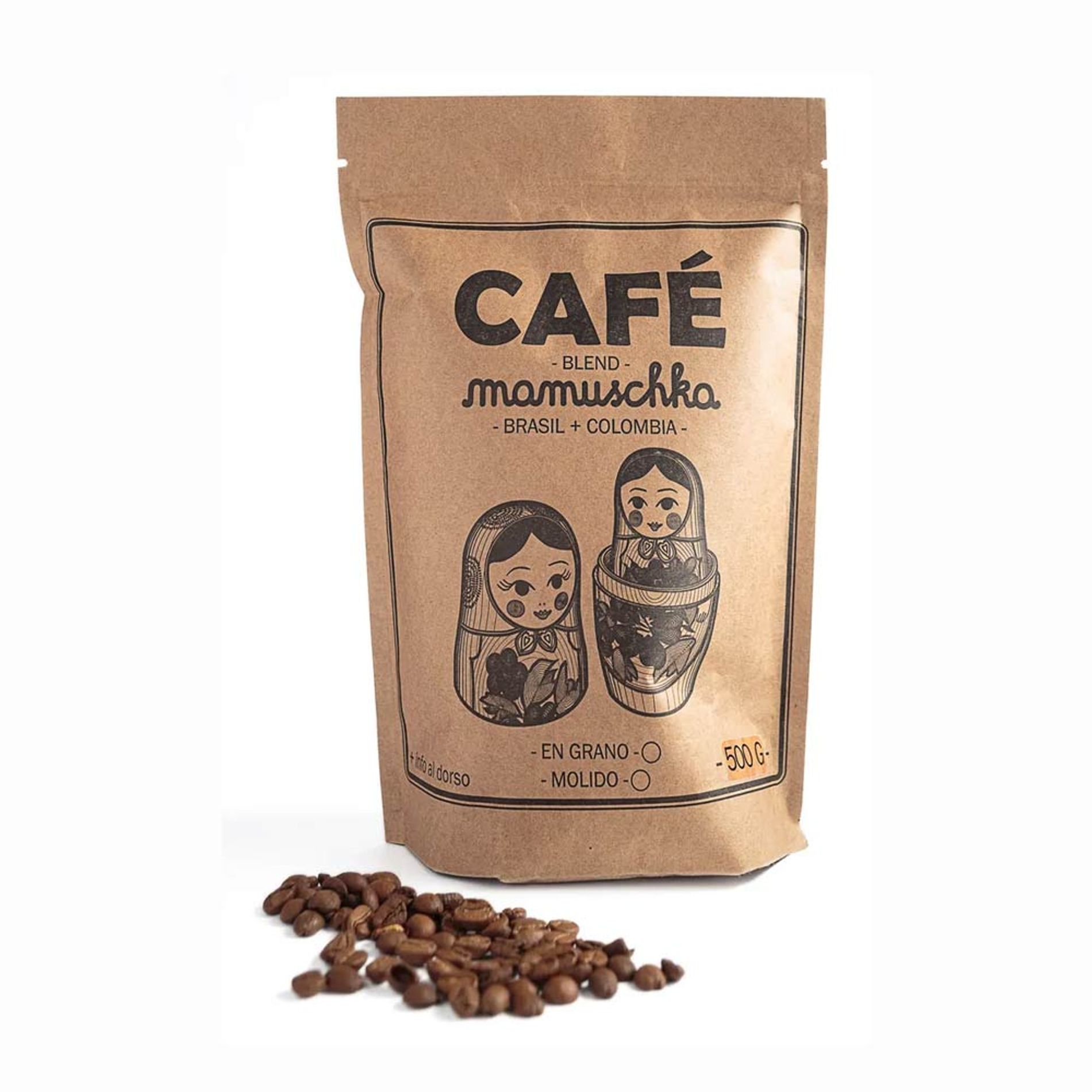 Café Blend en Granos 500gr