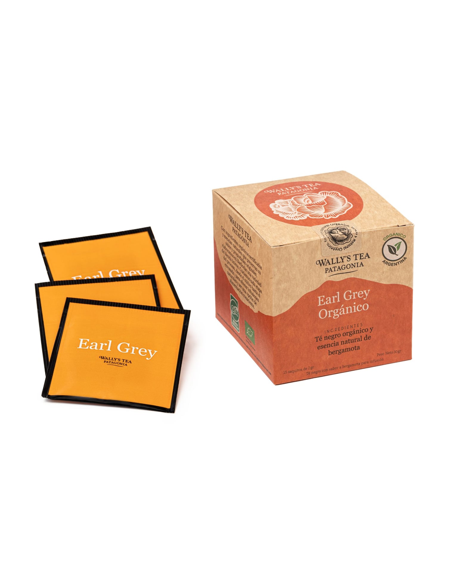 Té Earl Grey Orgánico - Wally's Tea Patagonia