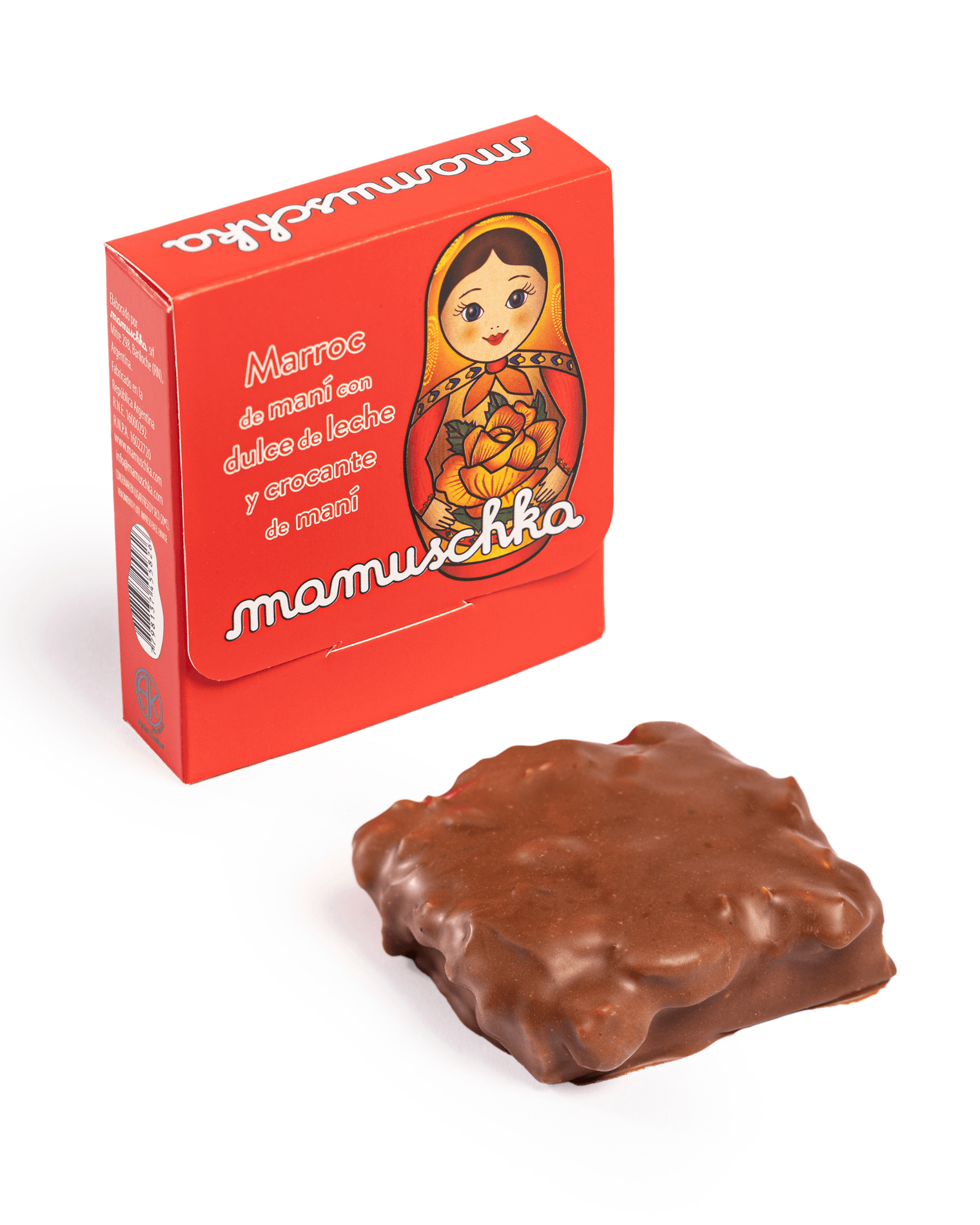 Marroc con Dulce de Leche y Crocante en cajita