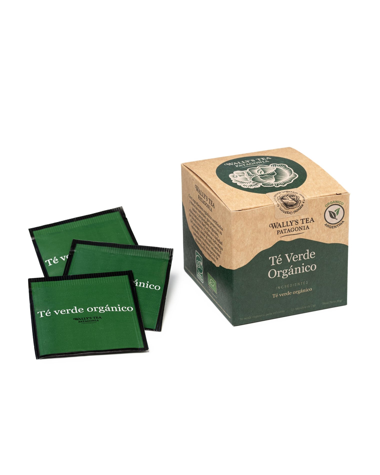 Té Verde Orgánico - Wally's Tea Patagonia