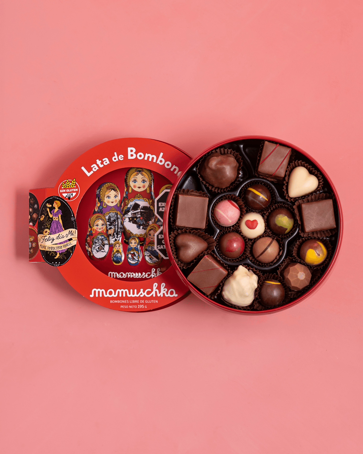 Lata de Bombones 195 gr - Especial Mamá