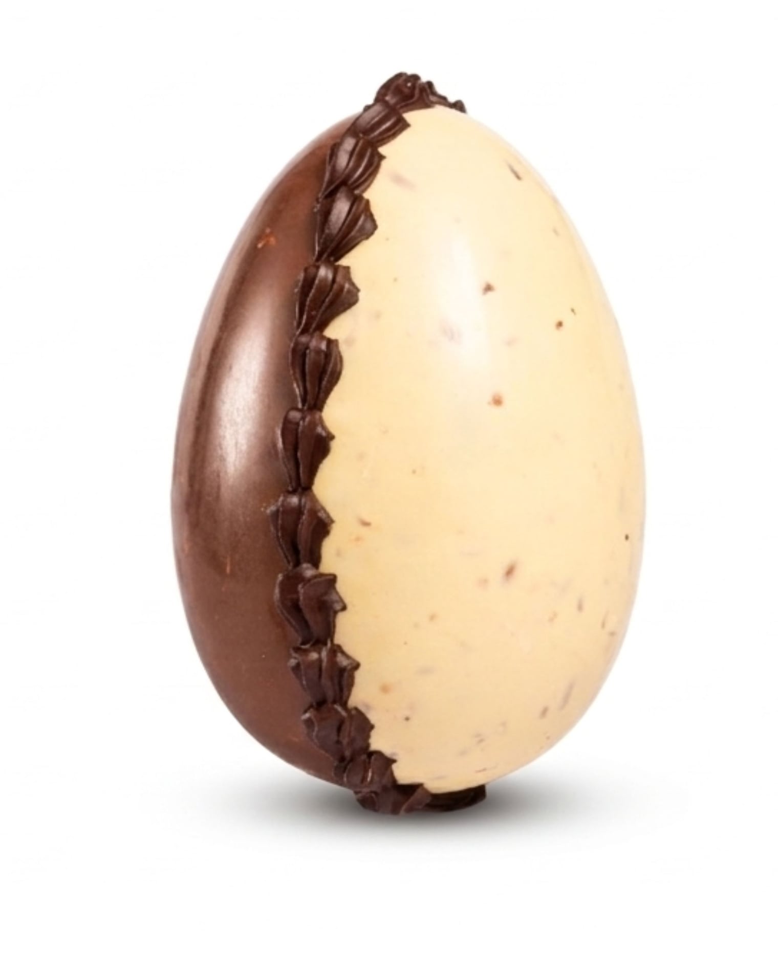 Huevo Pascua N7 Chocolate Blanco y Leche con almendras